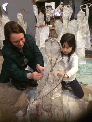 10000angels installation Lichfield Cathedral Peter Walker